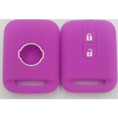 2PC Silicone Car Key Case For Nissan Terrano Almera Tino Primera Micra Terrano Xtrail Patrol Remote Key Cover