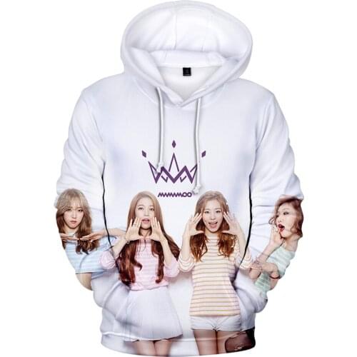 MAMAMOO Hoodies 3D Women/Men Fashion Long Sleeve Hoodie Sweatshirts Childrens Boys/girls 3D Streetwear Pullover Kids Clothing