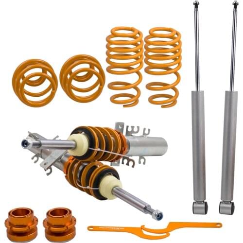 Coilover for VW Polo 6Q/9N/9N3 Mark 4 Audi A2 8Z 1999–2005 Adjustable Suspension For Volkswagen Polo Mk4 (Typ 9N, 2001–2009)