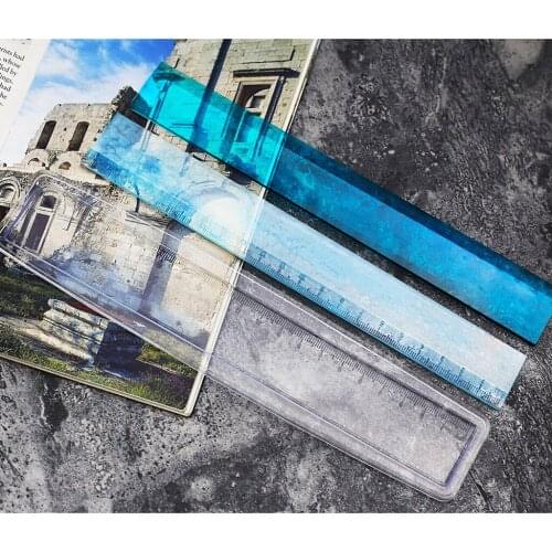 8 Inch Creative Silicone Ruler Mold Resin Epoxy Casting Jewelry Handcraft Tool