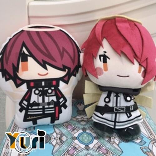 Yuri Arknights SliverAsh Lapland Courier Exusiai 20cm Plush Doll Toys stuffed pillow Soft cute hot Xmas cosplay gift C