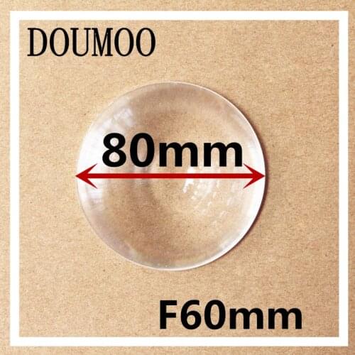 Laser cutting Fresnel Lens DIY solar cooker Diameter 80 mm Focal length 60 mm fresnel lens High light condenser