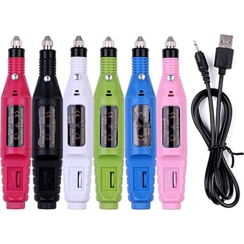 2021 Nail Drill Machine Electric Nail Polisher File Grinding Pedicure Drill Set Uv Gel Remover Nail Art Manicures Tool Equipment