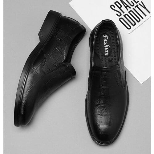 Mens formal shoes Oxford Business Office pointed outblack brown laces and slippery mouth mens formal shoes wedding shoes