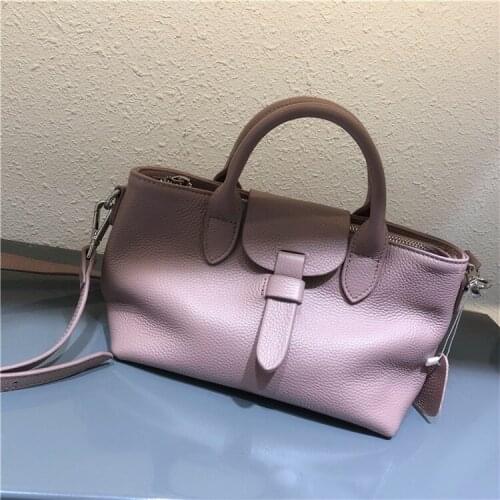 OUSSON 2021 New Design Soft Leather Crossbody Bag Exquisite Female Handbag Fashion One-Shoulder Bag For Woman