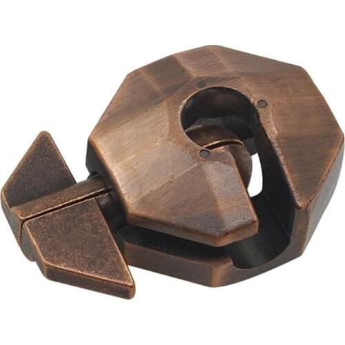 New Style Turtle Alloy Shell Lock Puzzle Classic Metal Brain Teaser IQ EQ Test Intellgence Toy Gift For Adults Children Kids