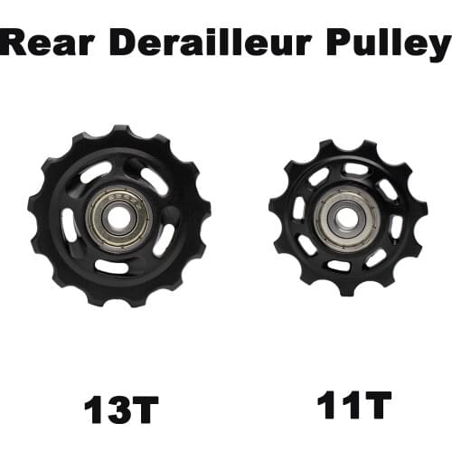 11T 13T Bearing MTB Bicycle Rear Guide Wheel Road Bike Rear Derailleur Pulley Roller Bicycle Parts