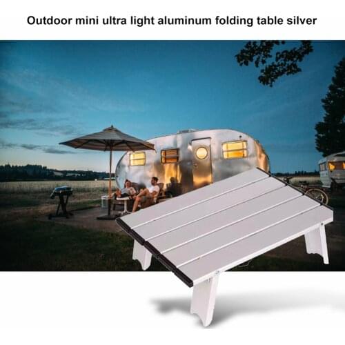 40*29*12 cmPortable Mini Picnic Table Beach Camping Travel 7075 Aluminum Ultralight Folding Waterproof Foldable надувной матрас