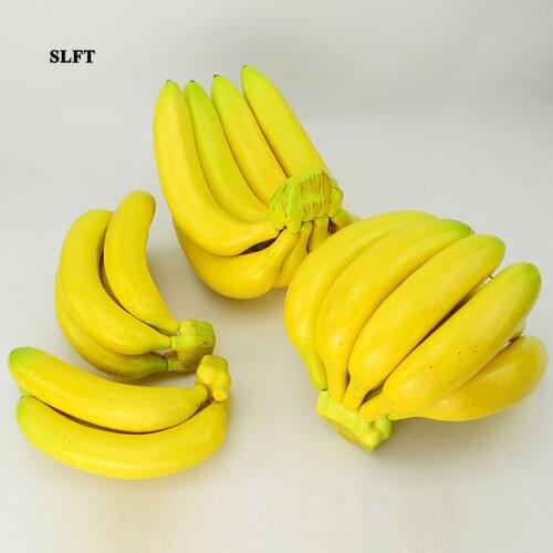 Kitchen hotel supermarket home Shop Store decoration display props plastic faux Simulation fruit Artificial fake Banana model