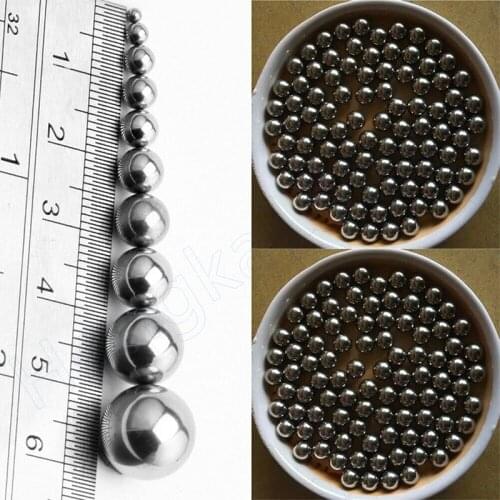 Bearing Steel Ball 1 1.5 2 2.5 3 3.175 3.5 3.969 4 4.5 4.763 4.8 5~15.5mm GCR15 Chrome Steel Ball Smooth Balls