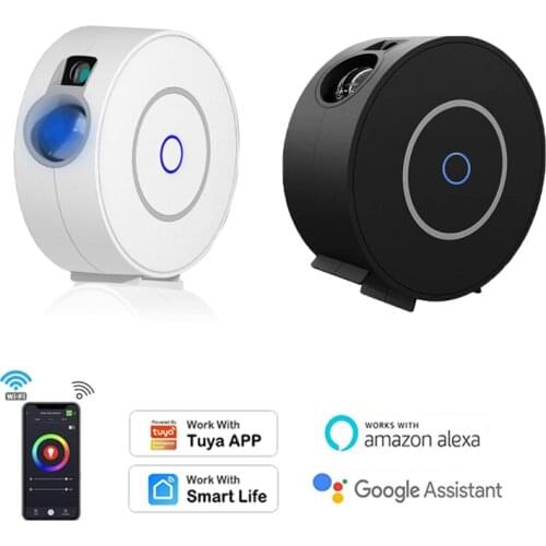 Tuya Smart WiFi LED Starry Sky Projector night Light Smart home Star Galaxy Lamp APP control work with Alexa and Google Home