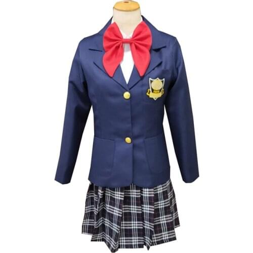 Gogo Yubari Uniform Cosplay Costume