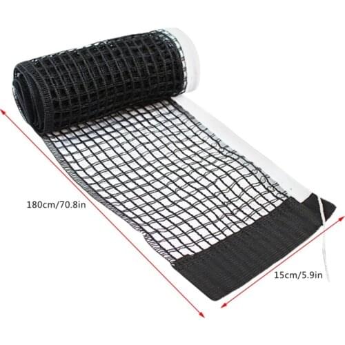 High Quality Waxed String Table Tennis Table Net Ping Pong Table Net Replacement 180cm * 15cm Table Tennis Accessories h