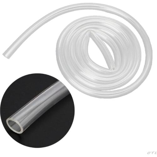 2m High Quality Transparent Soft Plumbing Hoses PVC Tube 9.5X12.7mm Pipe Water Pump Flexible Tube for Computer PC Water Cooling