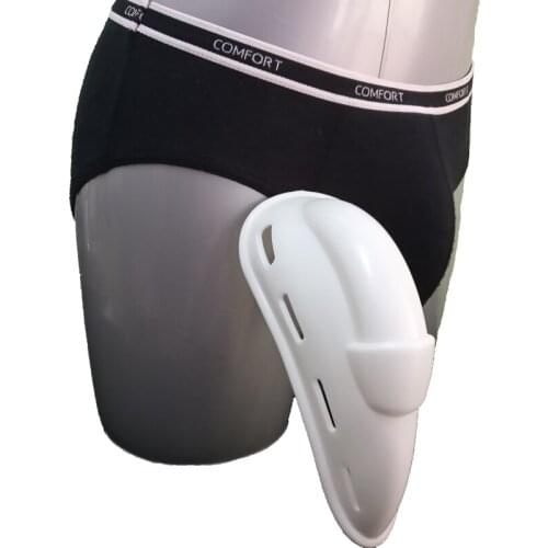 Crotch protection penis scrotum protective cover foreskin protection after foreskin sports cushion anti-collision anti-friction