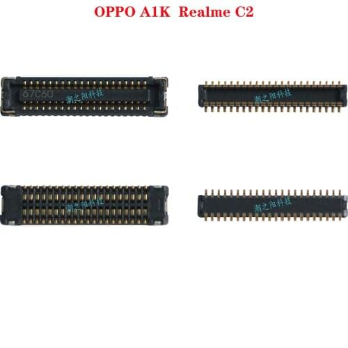 LCD Display FPC Connector Plug MotherBoard Pin USB Charging flex FPC Plug Pin For Oppo A1K Realme C2