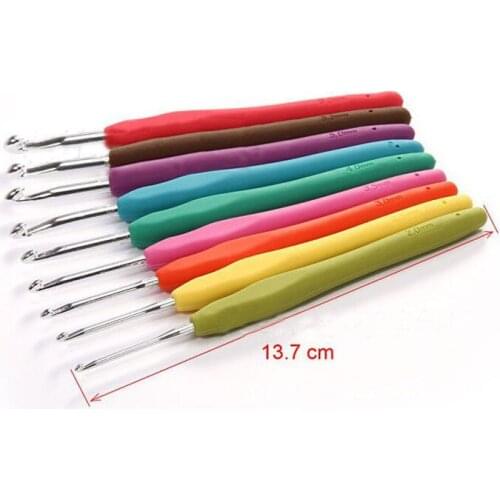 150sets Multicolor Knittin Needles Mixed Metal Hook Crochet Template Kit TPR And Aluminum For Loom Tool Band DIY Crafts