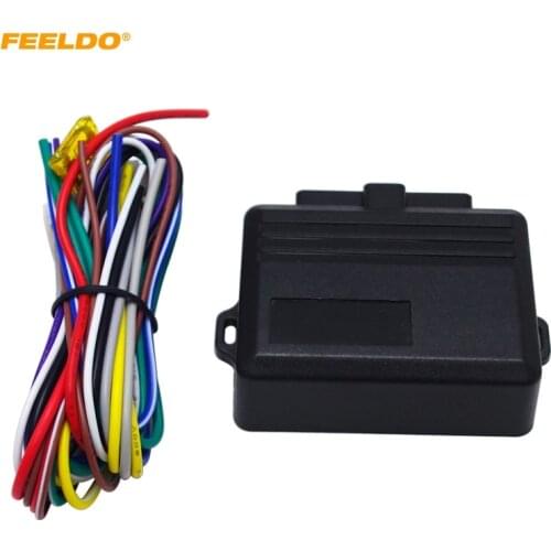 FEELDO 12VDC Universal Car 2/4 Door Power Window Sunroof Windonw Auto Roll-up Closer Control Module #MX913