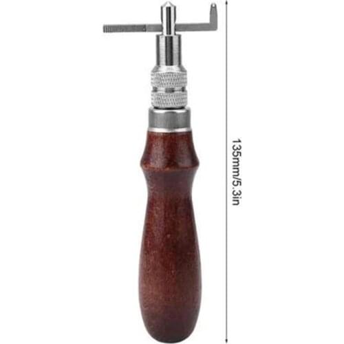Adjustable Leather Edge Stitching Groover Craft Tool Edge Stitching Groover Leather Craft Groove
