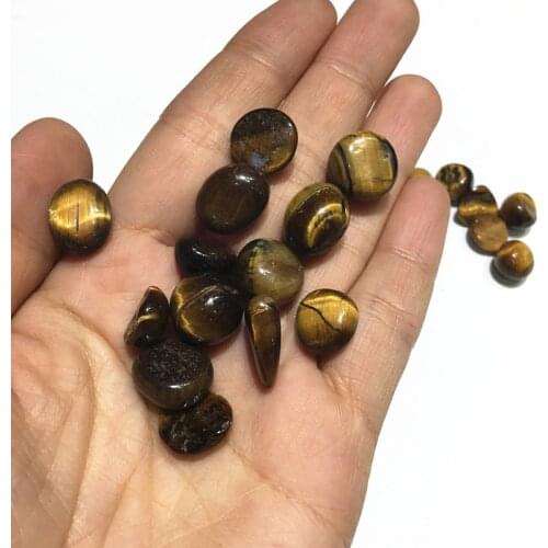Natural Tiger eye stone polished quartz crystal tumbled stone