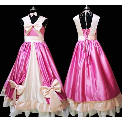 2020 New pink victorian Halloween Cosplay dress Colonial Georgian Renaissance Gothic Historical dress D-347
