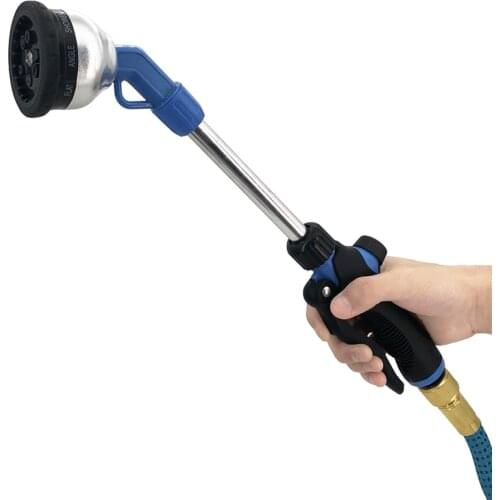 New Multi-Function Long Rod Spray Gun Irrigation Hose Nozzle Garden Watering Car Wash Water Purifier Spray Gun Cleaning Tool