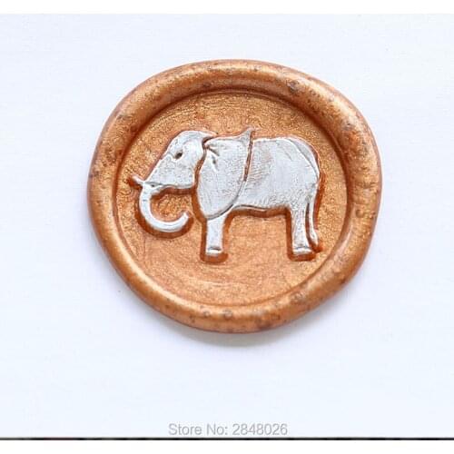 Elephant Seal Stamp,party seal stamp,animal Wax Seal Stamp Kit,invitation seals,gift packing Party seal