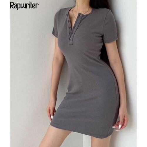 Rapwriter Summer Short Sleeve Dresses