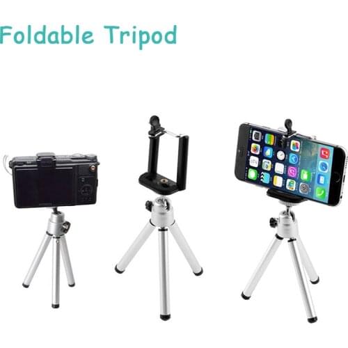 Mini Foldable Table Top Camer Tripod For IPhone Samsung Xiaomi Huawei Mobile Phone Tripod Camera Camcorder Selfie Bracket Tool
