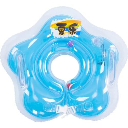 Baby Kids Flower Type Infant Neck Collar Swimming Ring Protector Neck Float Ring Safety Life Buoy Life Saver Inflatable Tube