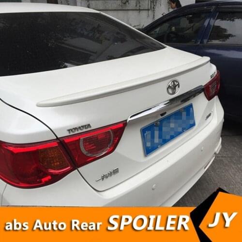 For TOYOTA Mark X Spoiler 2011-2016 REIZ spoiler High Quality ABS Material Car Rear Wing Primer Color Rear Spoiler
