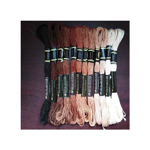 Embroidery Thread Yarn Floss You Can Choose Any Colors And Quantity Freely 50/100/150/200/250/300/447pcs