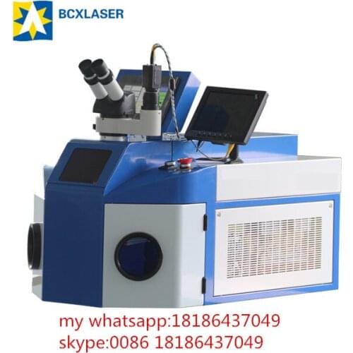 China manufacture 100w 200W jewelry laser ccd camera laser welding machine with cheap price