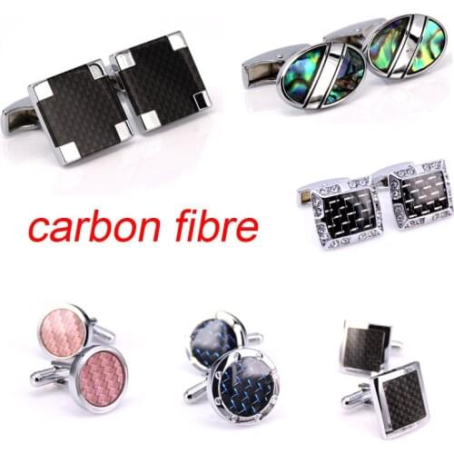 WN classic design high quality fibre cufflinks wedding crime shirts cufflinks wholesale/retail of Marine organisms