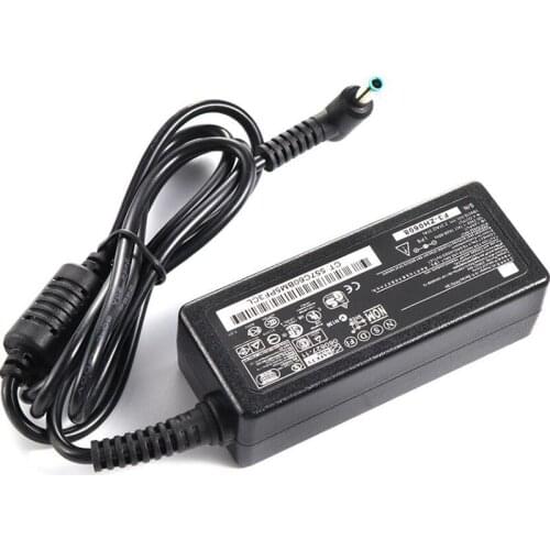 19.5V 45W AC Power Supply Charger Cables Blue Tip Connectors Adapters for HP Laptop 740015-002 2.31A