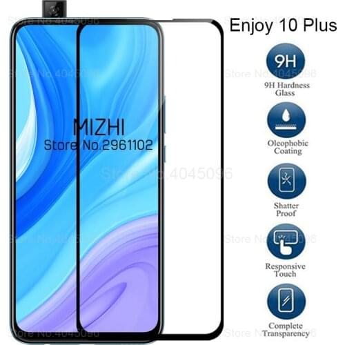 Protective glass for huawei enjoy 10 plus tempered glass on huwei enjoy 10plus y9s y 9s enjoy10+ screen protector film 6.59"