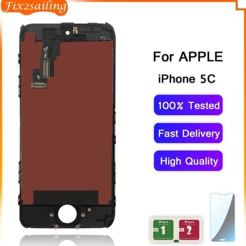 Grade AAA LCD Display For Apple iphone 5c Touch Screen Digitizer Assembly LCD Replacement Parts For iPhone5C