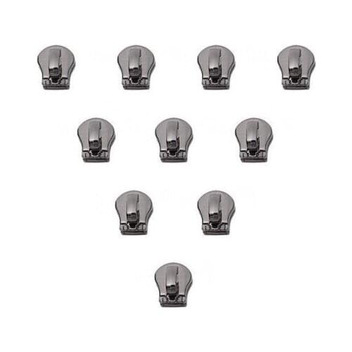 02 Sewing supplies Polishing No.5 Zipper for Environmental Protection Metal Zipper Head of Clothing Luggage