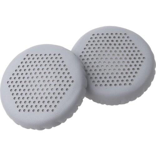 1Pair Leather Ear Cushion Cover Earpads for Jabra Evolve 20 20se 30 30II 40 65