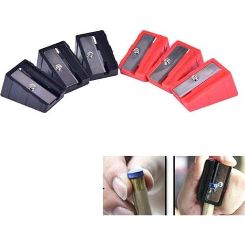 10 pcs Billiards Snooker Rod Cue Tip Shape Corrector Billiards Snooker Pool Tool Snooker Accessories black and red