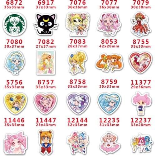 10 Pcs Cartoon Planar Resin Cabochons PR6872