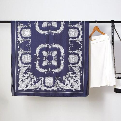 180*90cm TOP Silk Cashew nut luxurious Scarves Women Foulard Square Hijab Scarf Ladies Shawl wrap muffler pareo female hijab