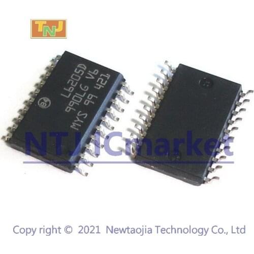 2 PCS L6205D SOP-20 L6205 DMOS DUAL FULL BRIDGE DRIVER IC CHIP