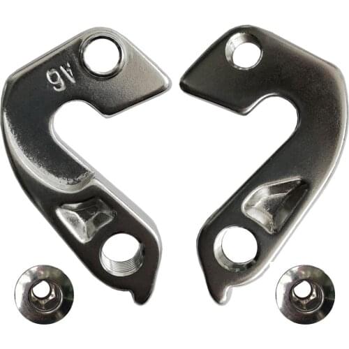 2Pcs MTB Road Bicycle Bike Alloy Rear Derailleur Hanger Racing Cycling Mountain Frame Gear Tail Hook Parts Dropout 65