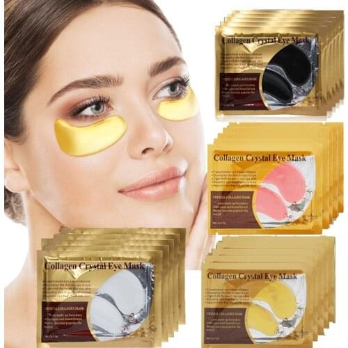 5/8/10/12Pairs Gel Patch for Eye Mask Bags Remove Dark Circles Collagen Patches Under the Eyes Skin Care Moisturizing Anti Aging