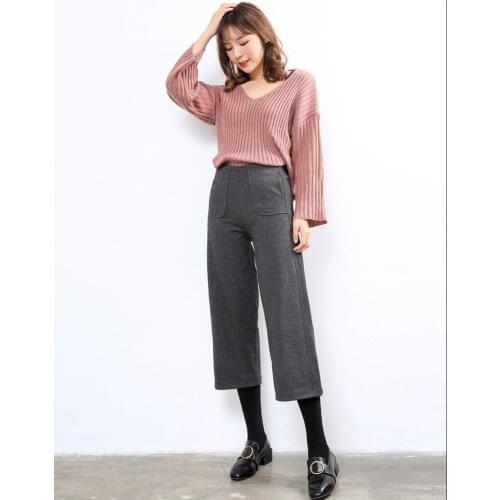 Женские брюки широкие ARTFEEL China At AliExpress