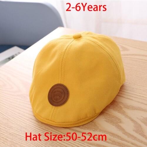 Cute Bear Kids Baby Beret Hat Cotton Baby Boy Girl Hats Infant Toddler Baby Beanie Cap Children Summer Sun Baseball Hats cap