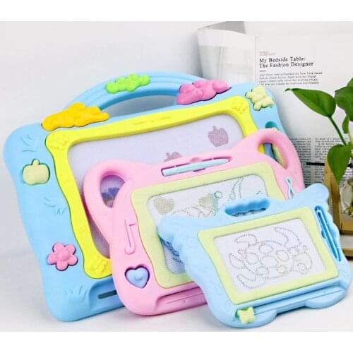 Graffiti Writing Board Magnetic Drawing Board with Pen Whiteboard Magnet Tablet Kids Educational Painting Toys for Children