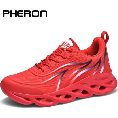 Mens Flame Printed Sneakers Flying Weave Sports Shoes Comfortable Running Shoes Outdoor Men Athletic Shoes
