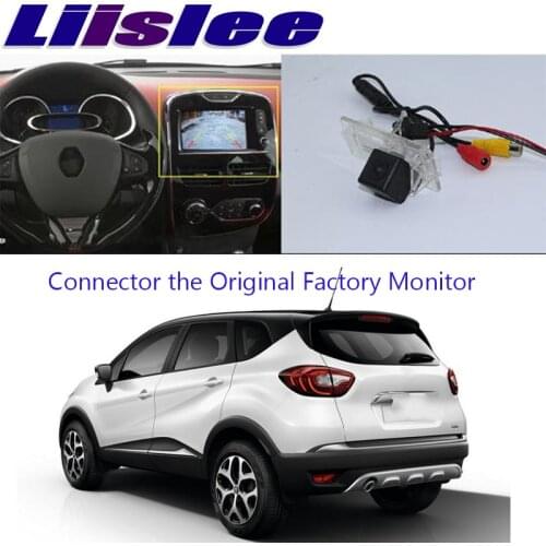 LiandLee High Quality Rear View Back Camera For Renault Captur Kaptur 2013~2019 Connect Original Factory Screen Monitor